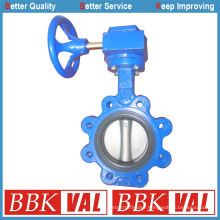 Butterfly Valve Lug Type Gearbox Operated